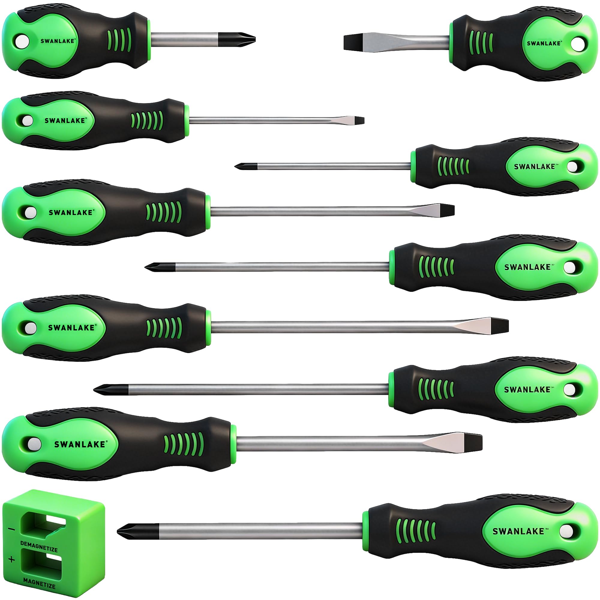 Amazon.com: SWANLAKE 11PCS Screwdriver Set, Magnetic 5 Phillips